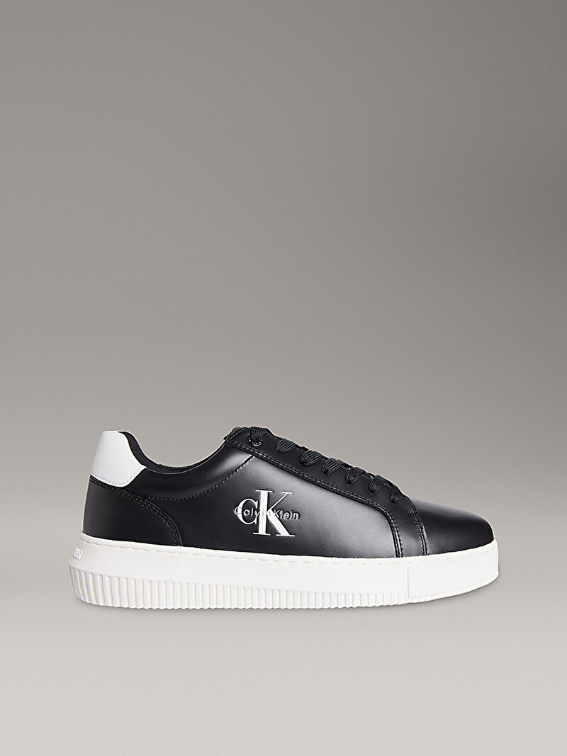 Calvin Klein Siyah Renkli Erkek Chunky Cupsole Mono Sneaker