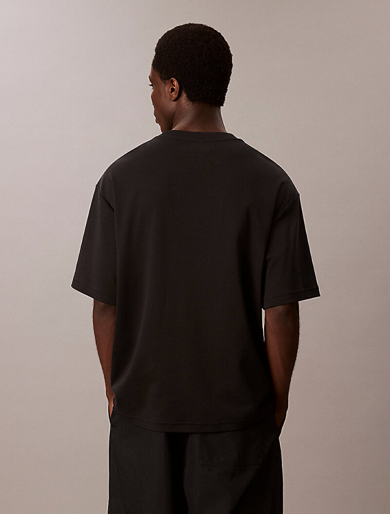 Calvin Klein Siyah Renkli Erkek Fashion Logo T-shirt