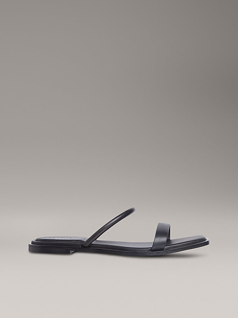 Calvin Klein Siyah Renkli Kadın Flat Sandalet