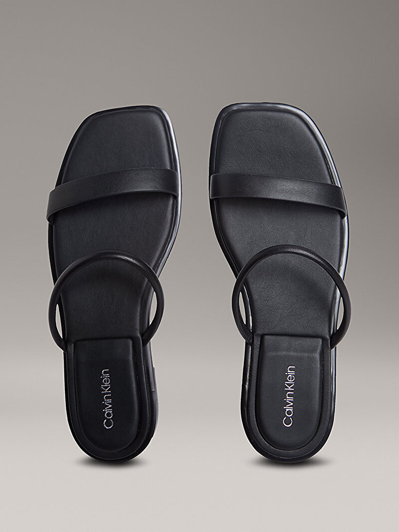 Calvin Klein Siyah Renkli Kadın Flat Sandalet
