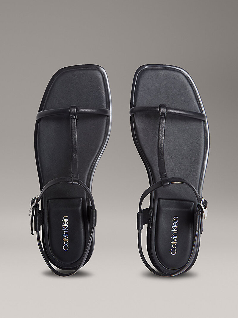 Calvin Klein Siyah Renkli Kadın Flat Sandalet