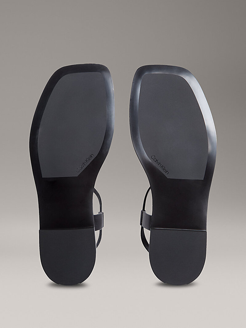 Calvin Klein Siyah Renkli Kadın Flat Sandalet