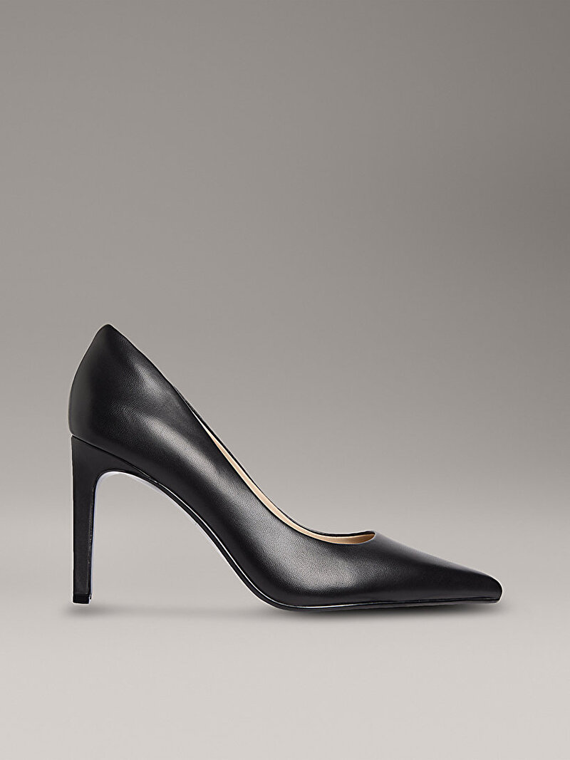 Calvin Klein Siyah Renkli Kadın Pump 90 Pointy Topuklu Ayakkabı