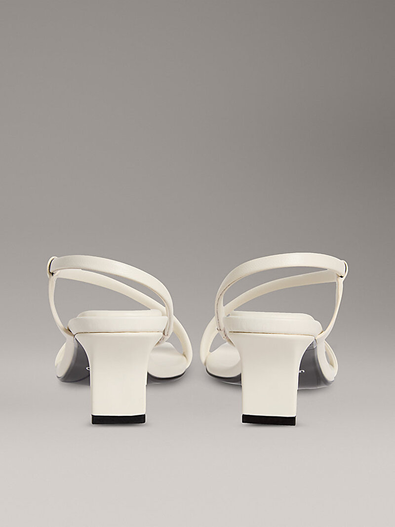 Calvin Klein Beyaz Renkli Kadın Topuklu Sandalet