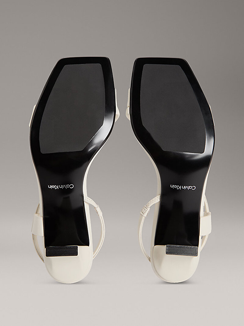 Calvin Klein Beyaz Renkli Kadın Topuklu Sandalet