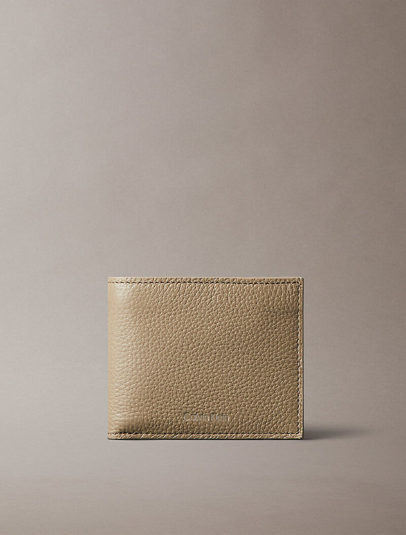 Erkek CK Leather Billfold Cüzdan