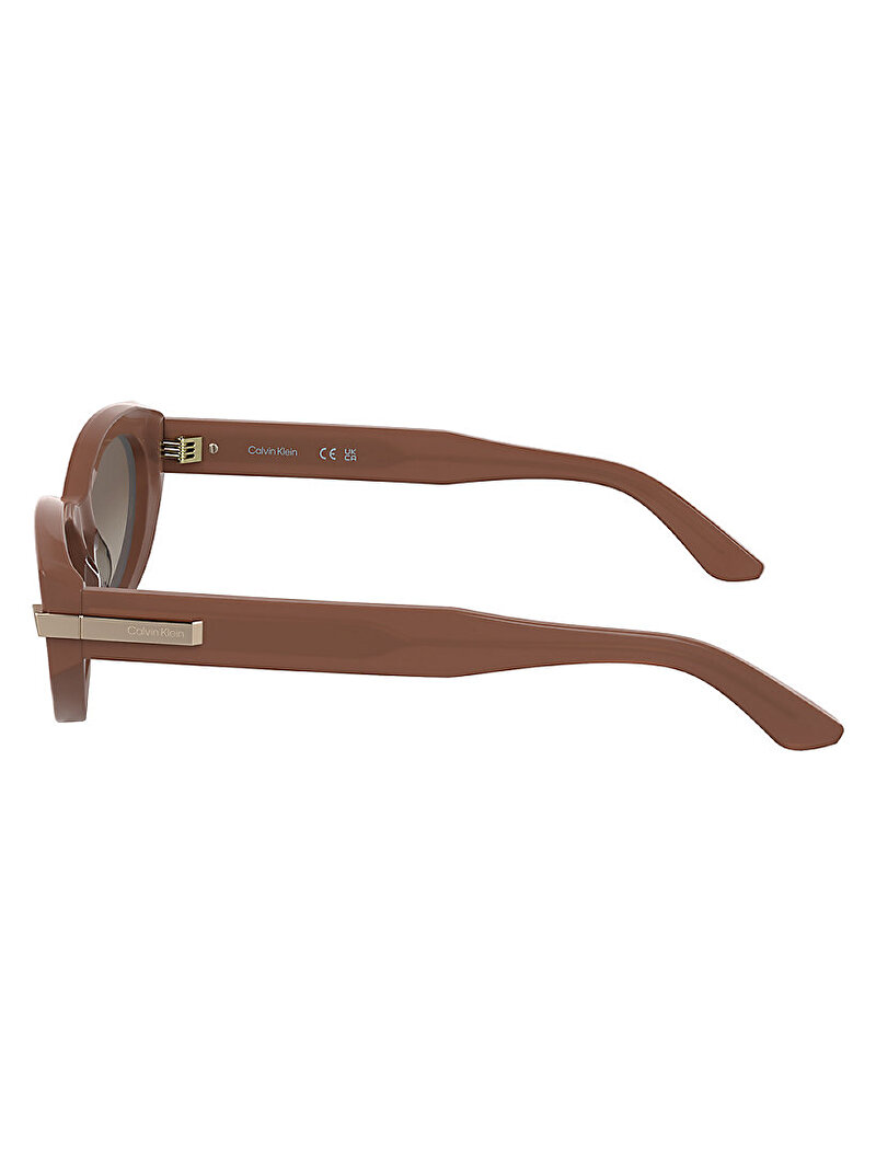 Calvin Klein Pembe Renkli Kadın Cat Eye Güneş Gözlüğü