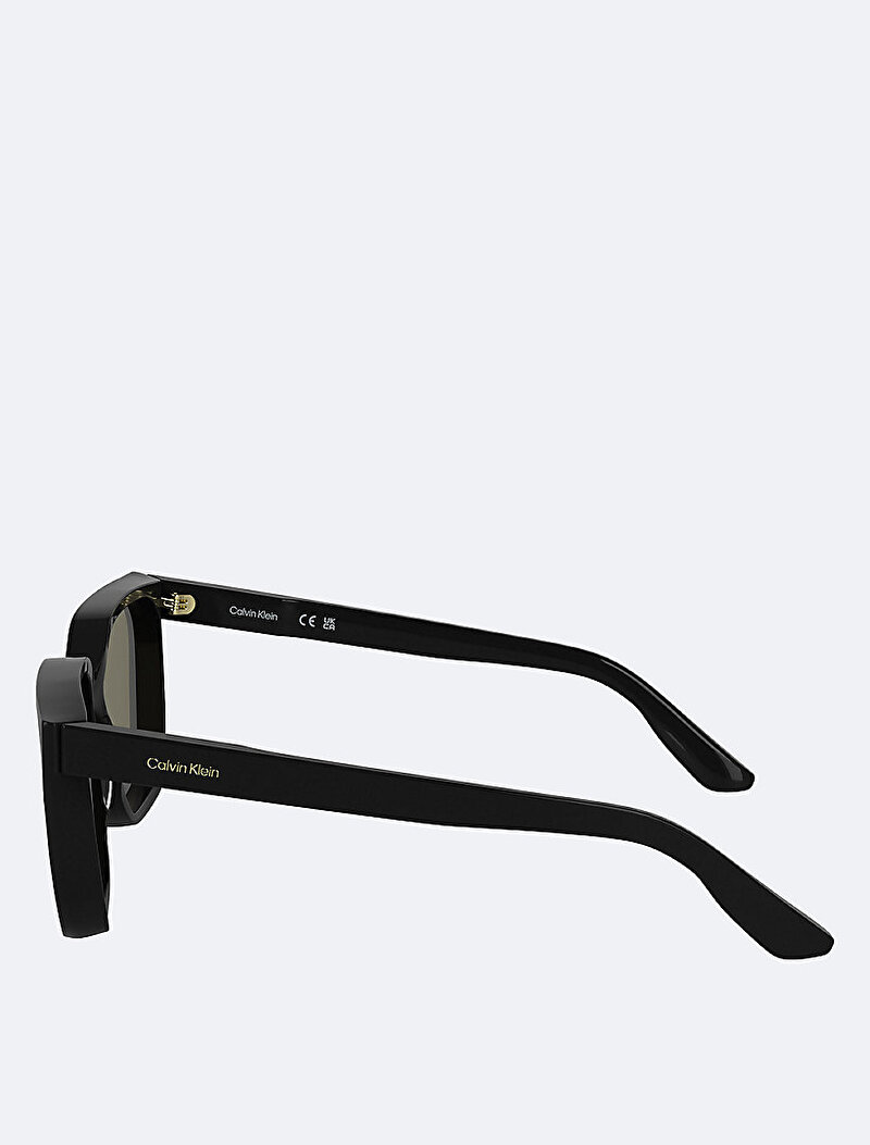 Calvin Klein Siyah Renkli Kadın Modified Güneş Gözlüğü