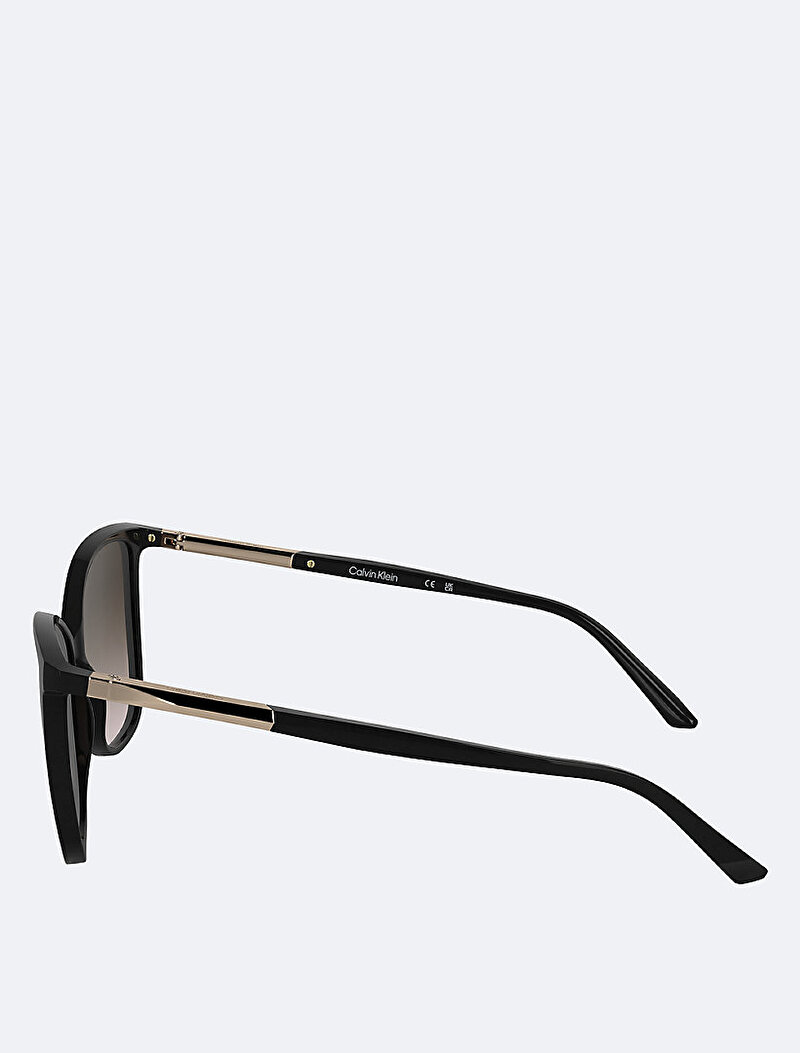 Calvin Klein Siyah Renkli Kadın Butterfly Güneş Gözlüğü