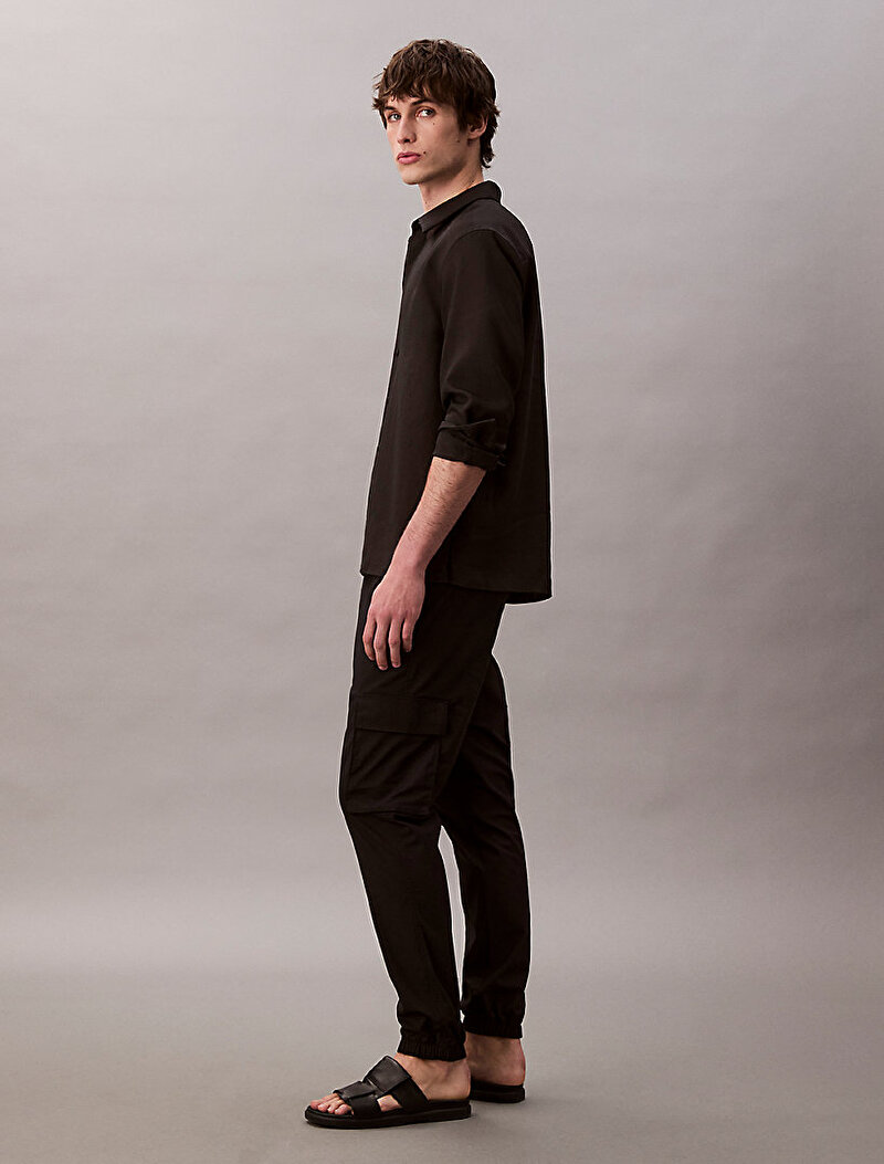 Calvin Klein Siyah Renkli Erkek Skinny Elastic Pantolon