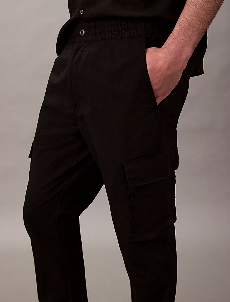 Calvin Klein Siyah Renkli Erkek Skinny Elastic Pantolon