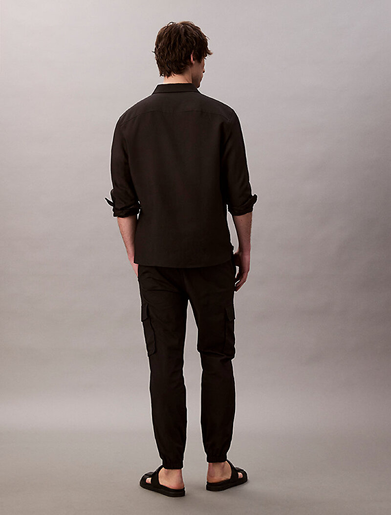 Calvin Klein Siyah Renkli Erkek Skinny Elastic Pantolon