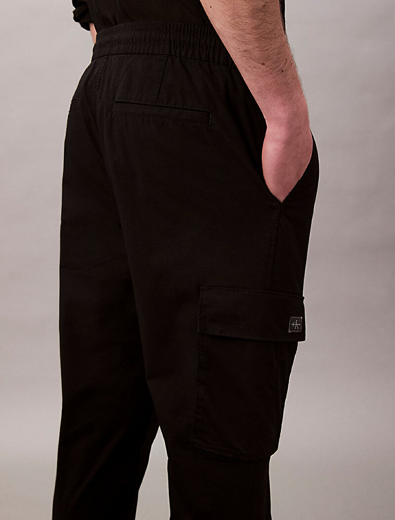 Calvin Klein Siyah Renkli Erkek Skinny Elastic Pantolon