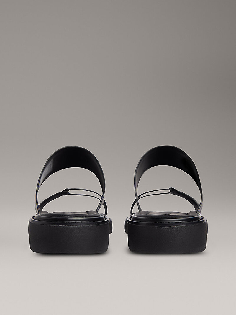 Calvin Klein Siyah Renkli Kadın Rope Soft Sandalet