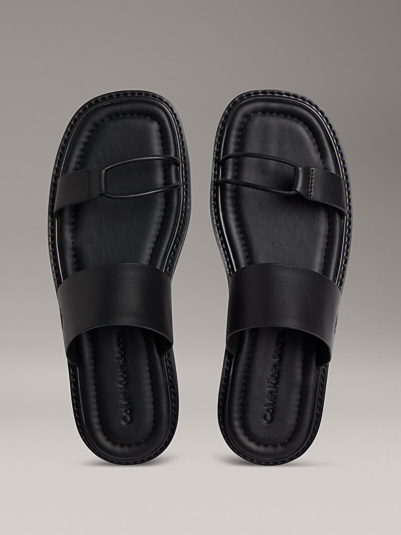 Calvin Klein Siyah Renkli Kadın Rope Soft Sandalet