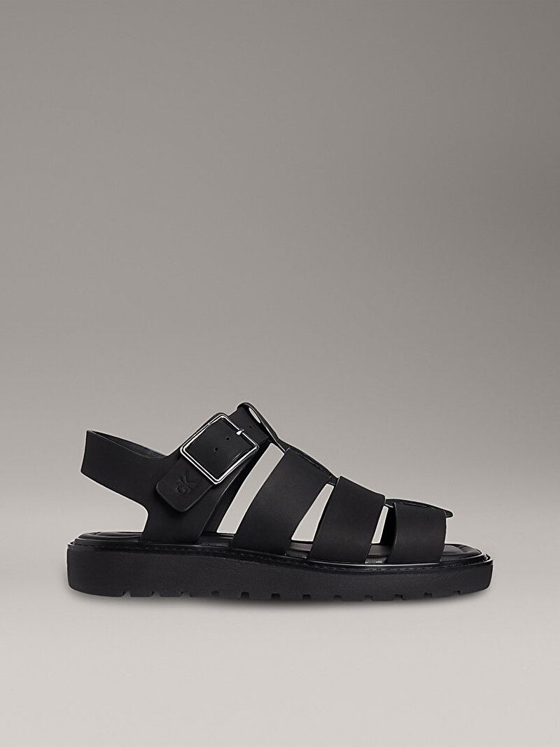 Calvin Klein Siyah Renkli Kadın Fisherman Sandalet
