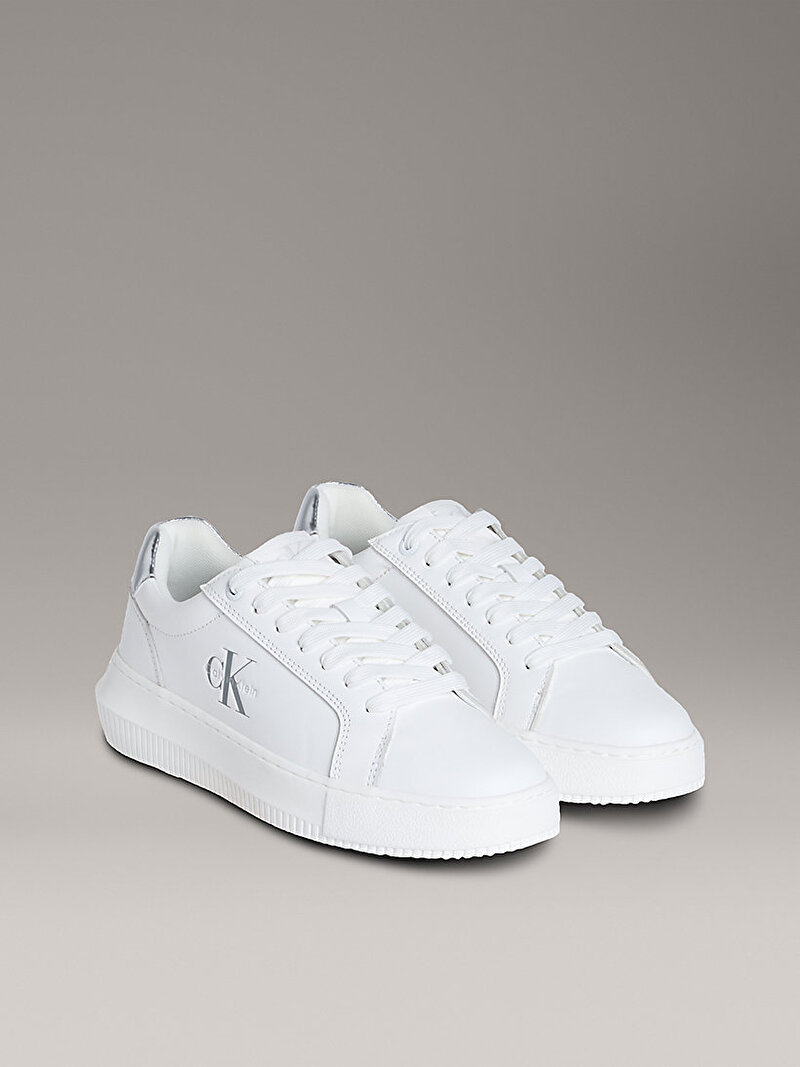 Calvin Klein Beyaz Renkli Kadın Chunky Cupsole Sneaker