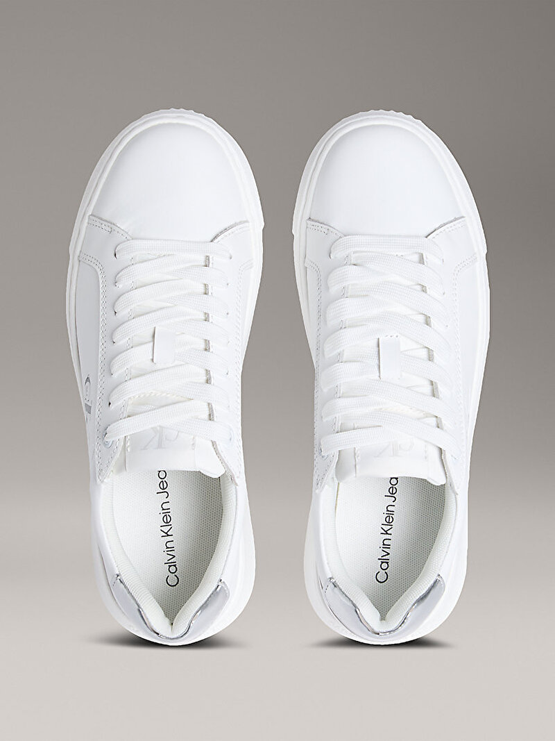 Calvin Klein Beyaz Renkli Kadın Chunky Cupsole Sneaker