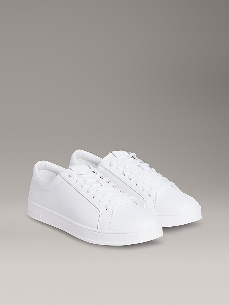 Calvin Klein Beyaz Renkli Erkek Low Top Lace Up Sneaker
