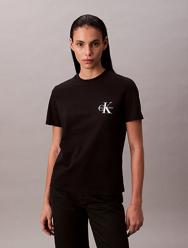 Calvin Klein Siyah Renkli Kadın 2'li Paket T-shirt