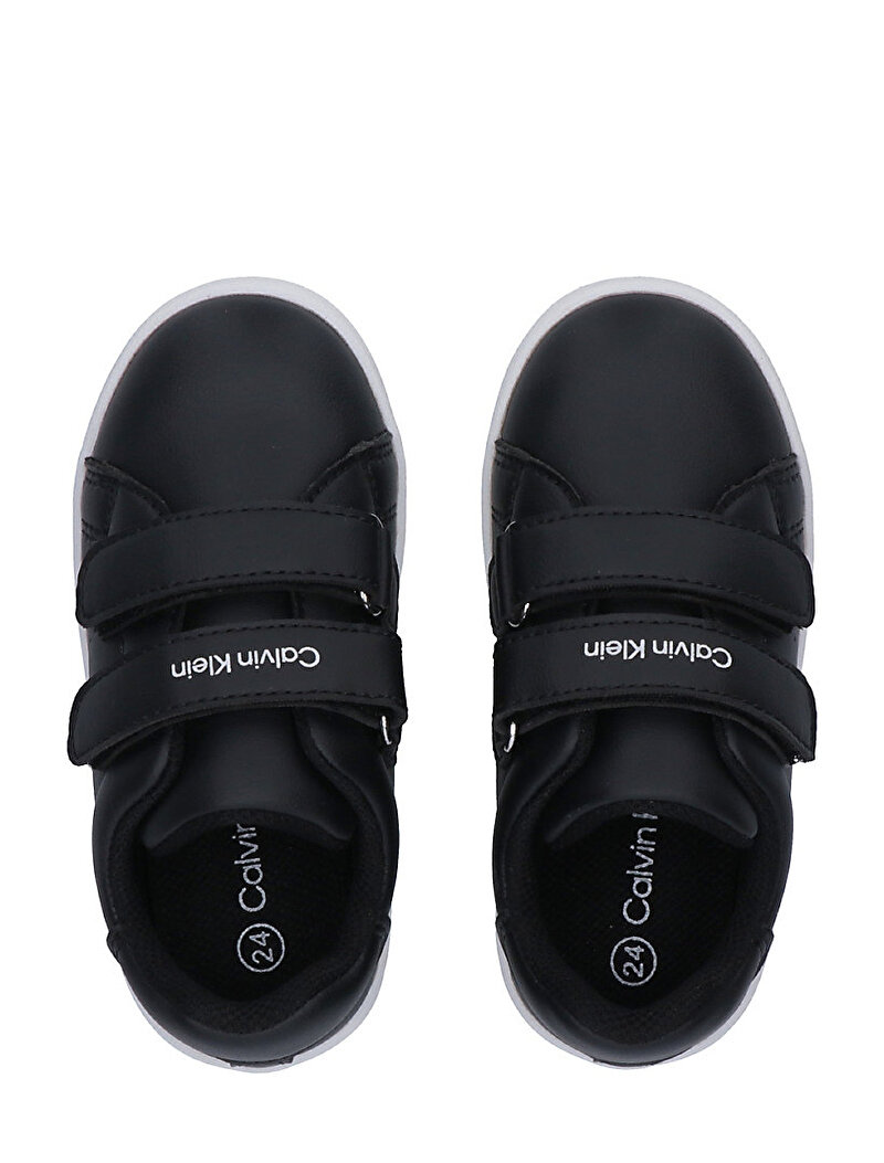 Calvin Klein Siyah Renkli Çocuk Unisex Low Cut Velcro Sneaker