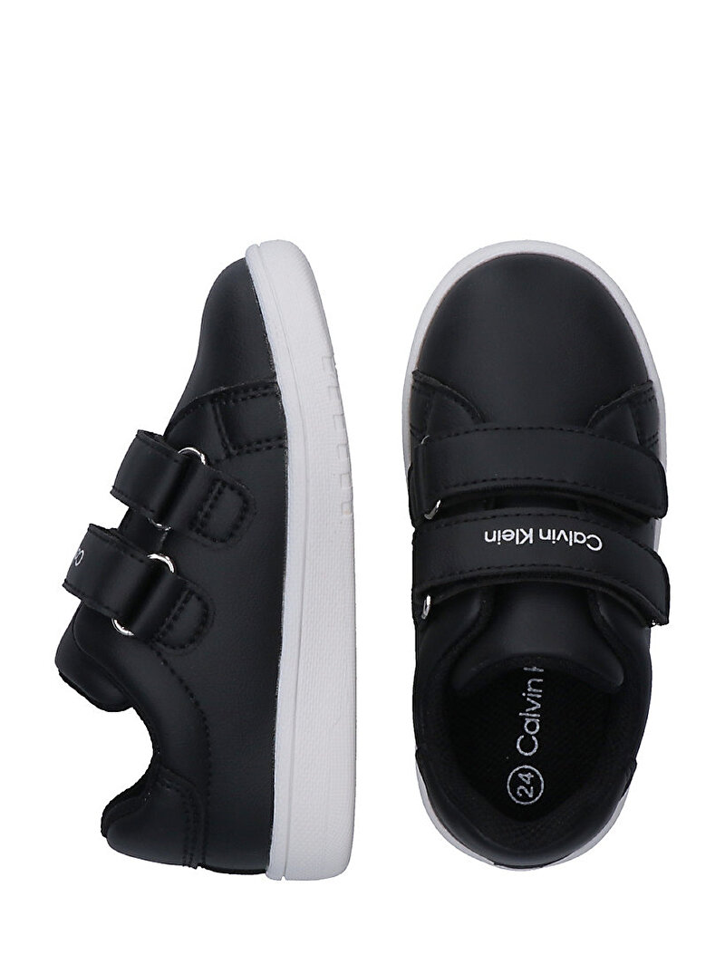 Calvin Klein Siyah Renkli Çocuk Unisex Low Cut Velcro Sneaker