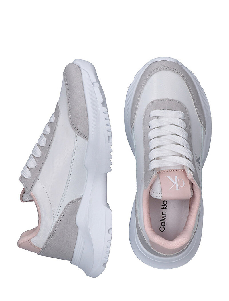 Calvin Klein Çok renkli Renkli Kız Çocuk Low Cut Lace Up Sneaker