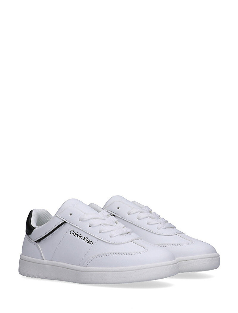 Calvin Klein Çok renkli Renkli Çocuk Unisex Low Cut Lace Up Sneaker