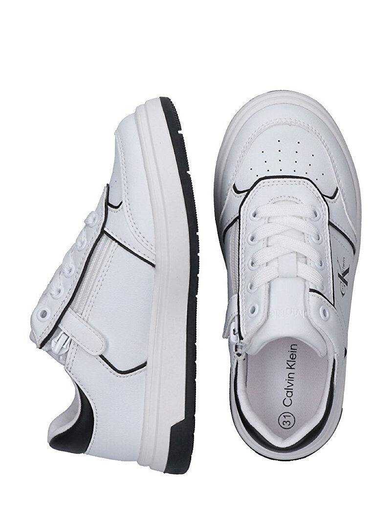 Calvin Klein Çok renkli Renkli Çocuk Unisex Low Cut Lace Up Sneaker