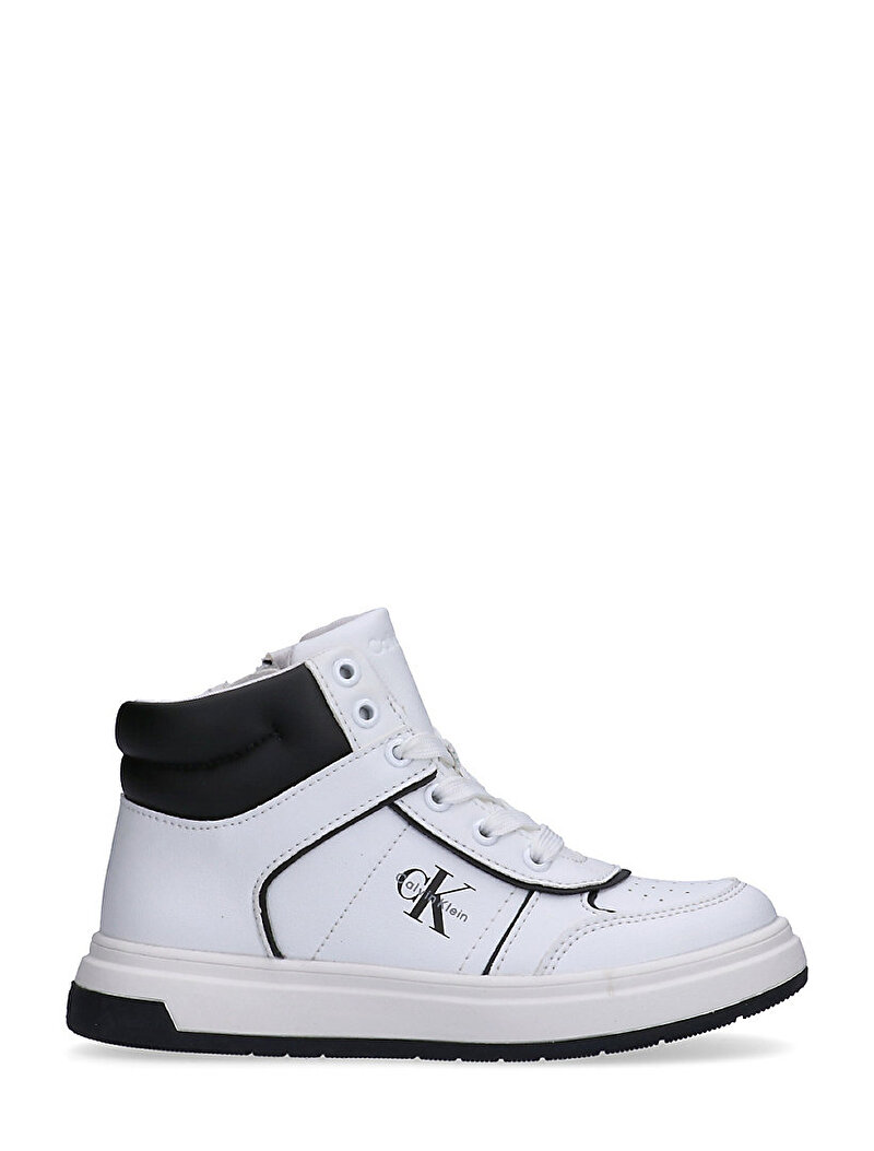 Calvin Klein Çok renkli Renkli Çocuk Unisex High Top Lace Up Sneaker