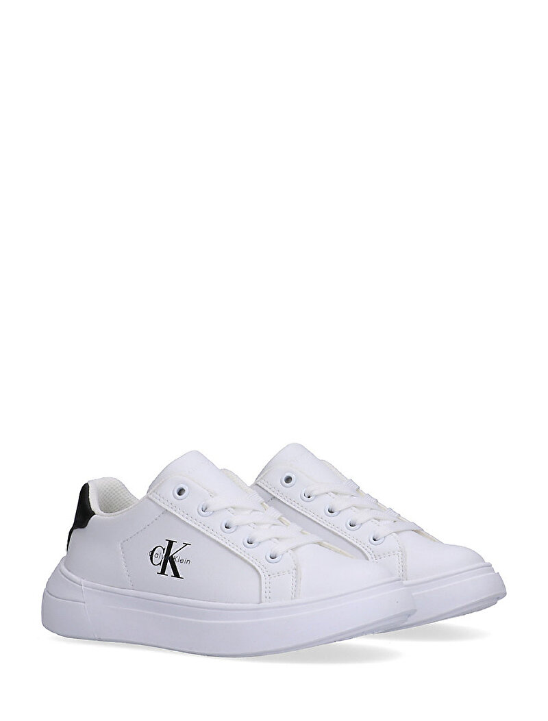 Calvin Klein Çok renkli Renkli Çocuk Unisex Low Cut Lace Up Sneaker