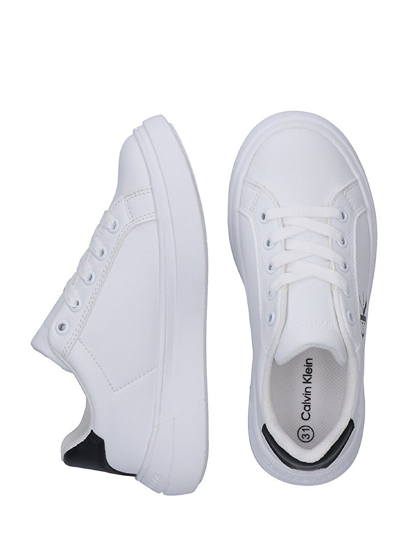 Calvin Klein Çok renkli Renkli Çocuk Unisex Low Cut Lace Up Sneaker