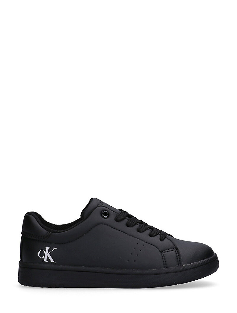 Calvin Klein Siyah Renkli Çocuk Unisex Low Cut Lace Up Sneaker