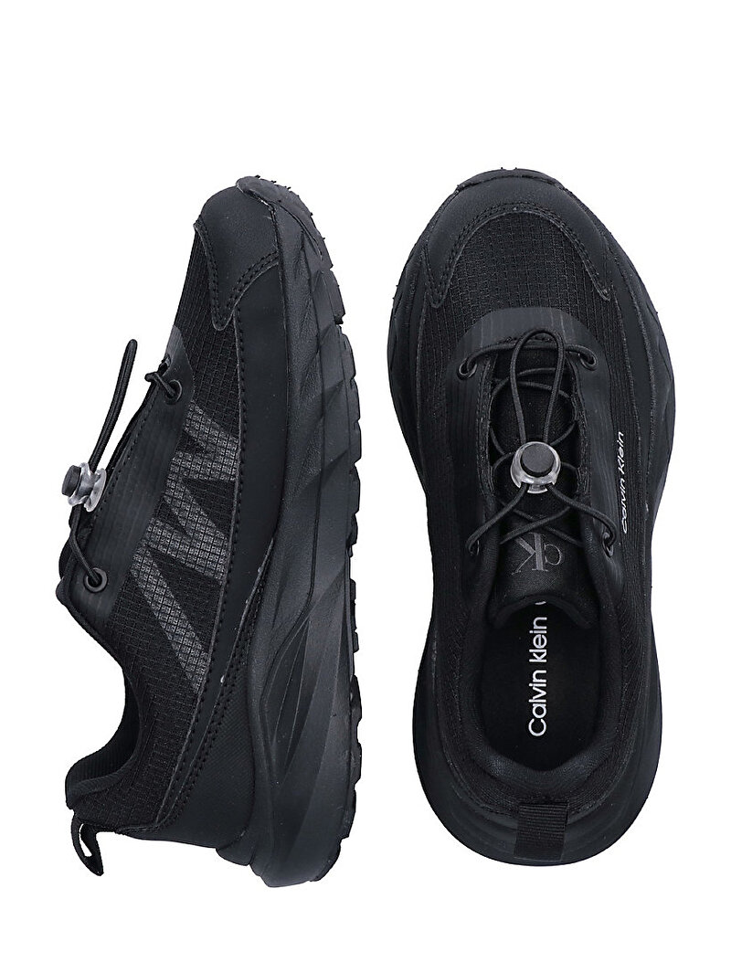 Calvin Klein Siyah Renkli Çocuk Unisex Low Cut Lace Up Sneaker