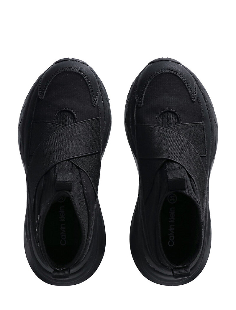 Calvin Klein Siyah Renkli Çocuk Unisex High Top Sneaker
