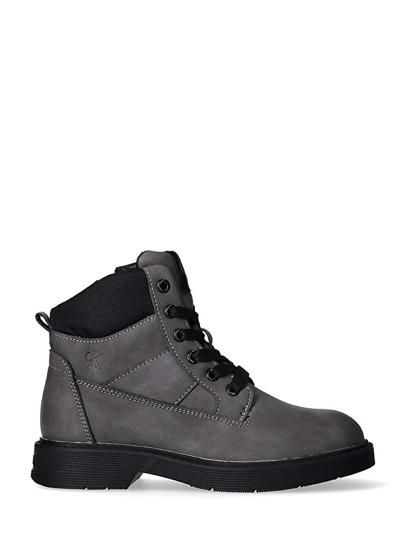 Calvin Klein Siyah Renkli Çocuk Unisex Lace Up Bot