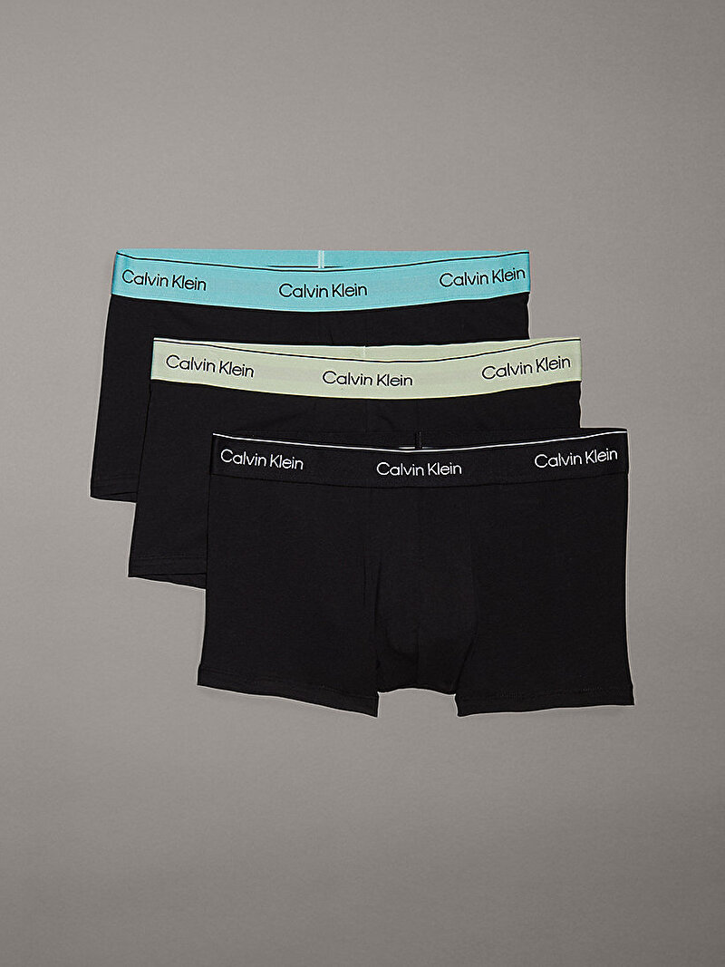 Calvin Klein Çok renkli Renkli Erkek 3'lü Paket Low Rise Trunk Boxer Seti
