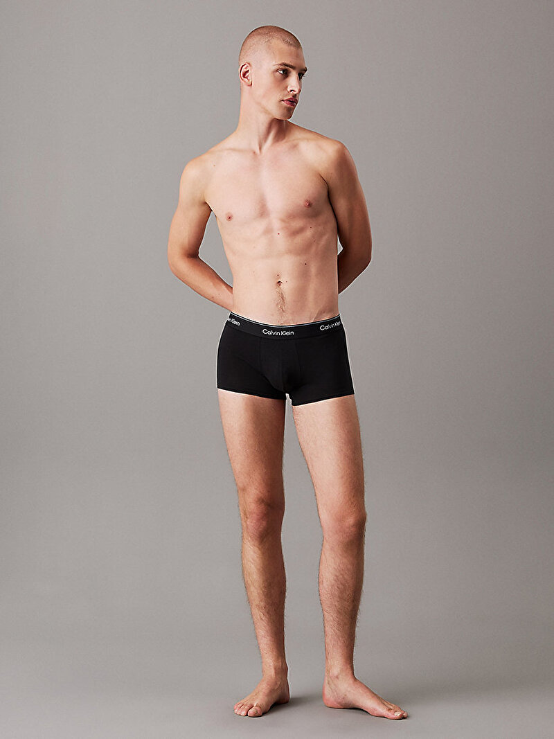 Calvin Klein Çok renkli Renkli Erkek 3'lü Paket Low Rise Trunk Boxer Seti