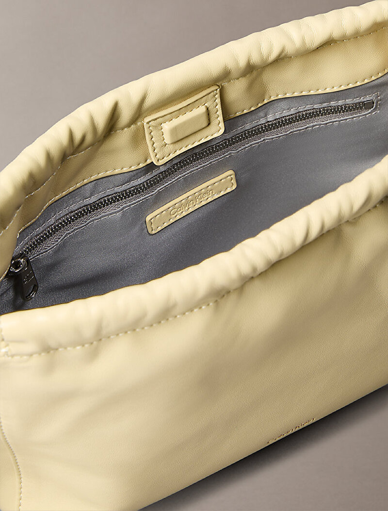 Calvin Klein Sarı Renkli Kadın Drawstring Çapraz Çanta