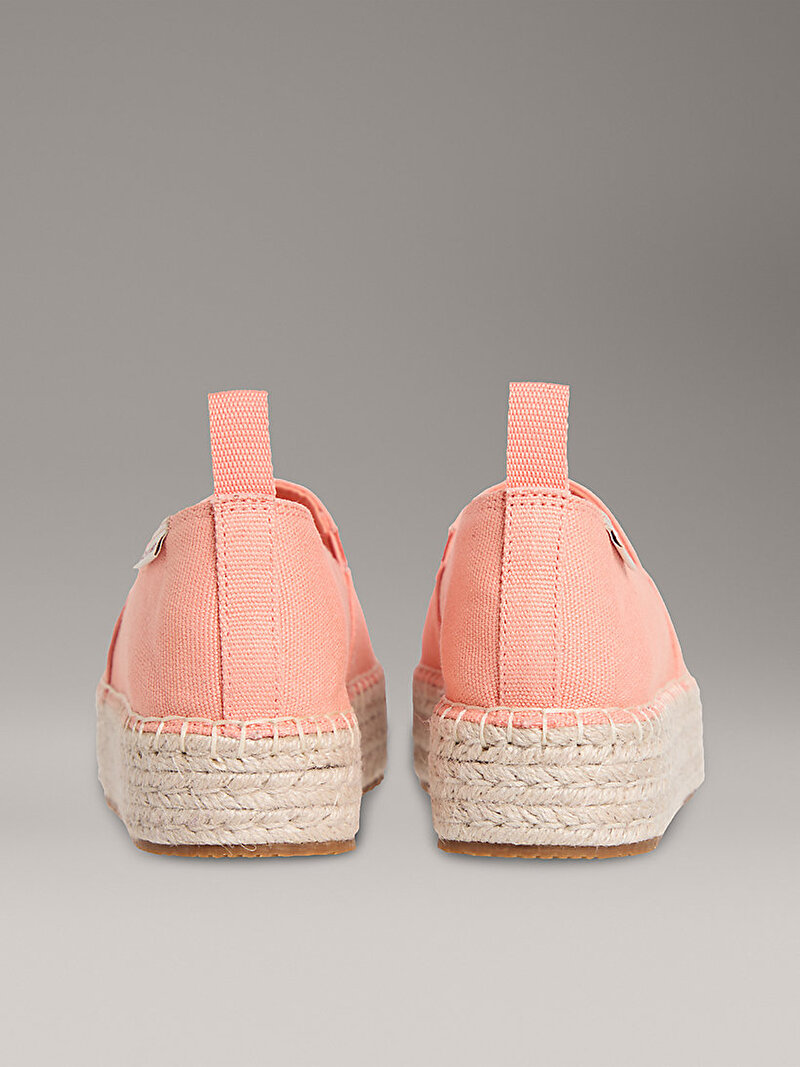 Calvin Klein Pembe Renkli Kadın Platform Espadril