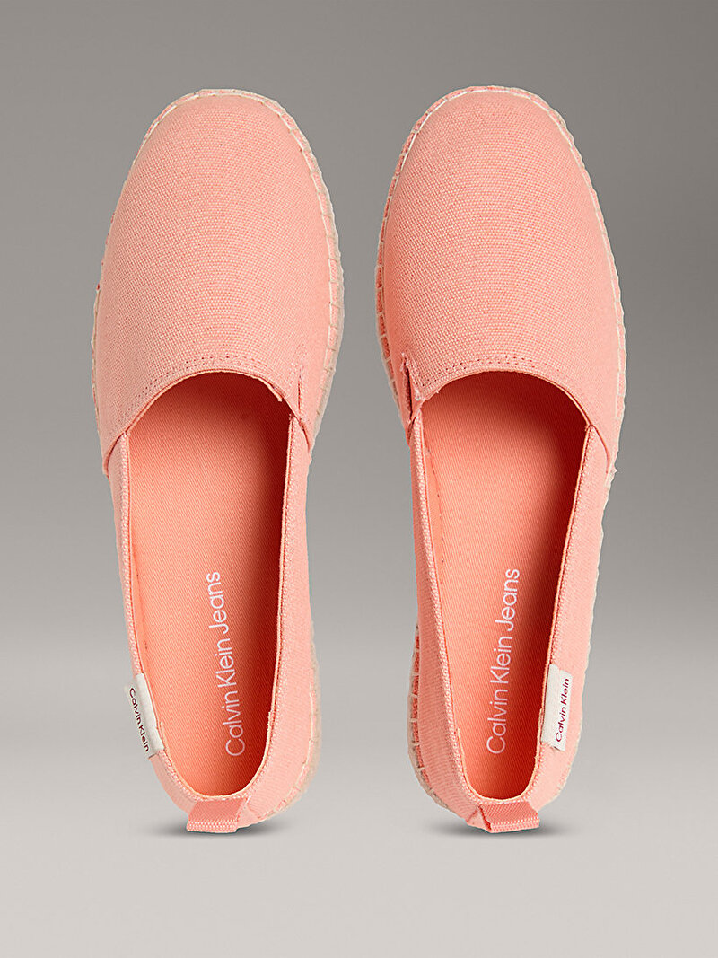 Calvin Klein Pembe Renkli Kadın Platform Espadril