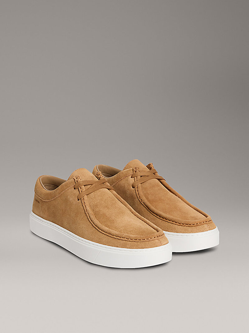 Calvin Klein Bej Renkli Erkek Hybrid Apron Laceup Ayakkabı