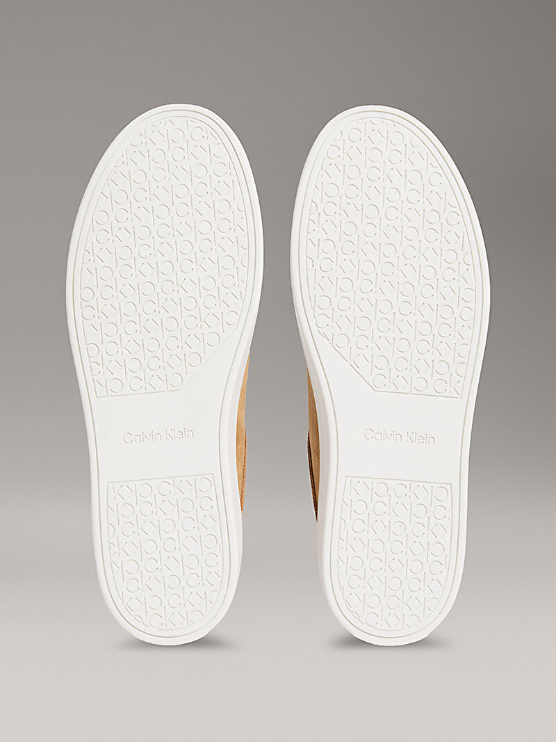 Calvin Klein Bej Renkli Erkek Hybrid Apron Laceup Ayakkabı