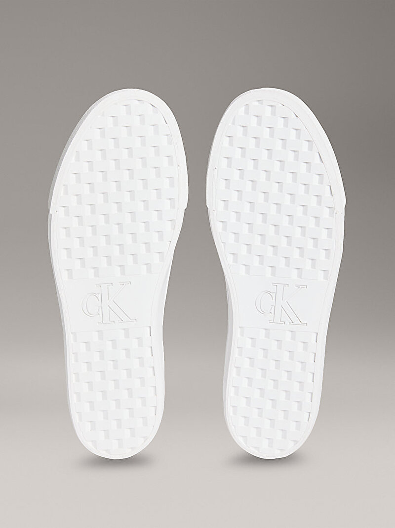 Calvin Klein Beyaz Renkli Kadın Vulcanic Flatform Sneaker
