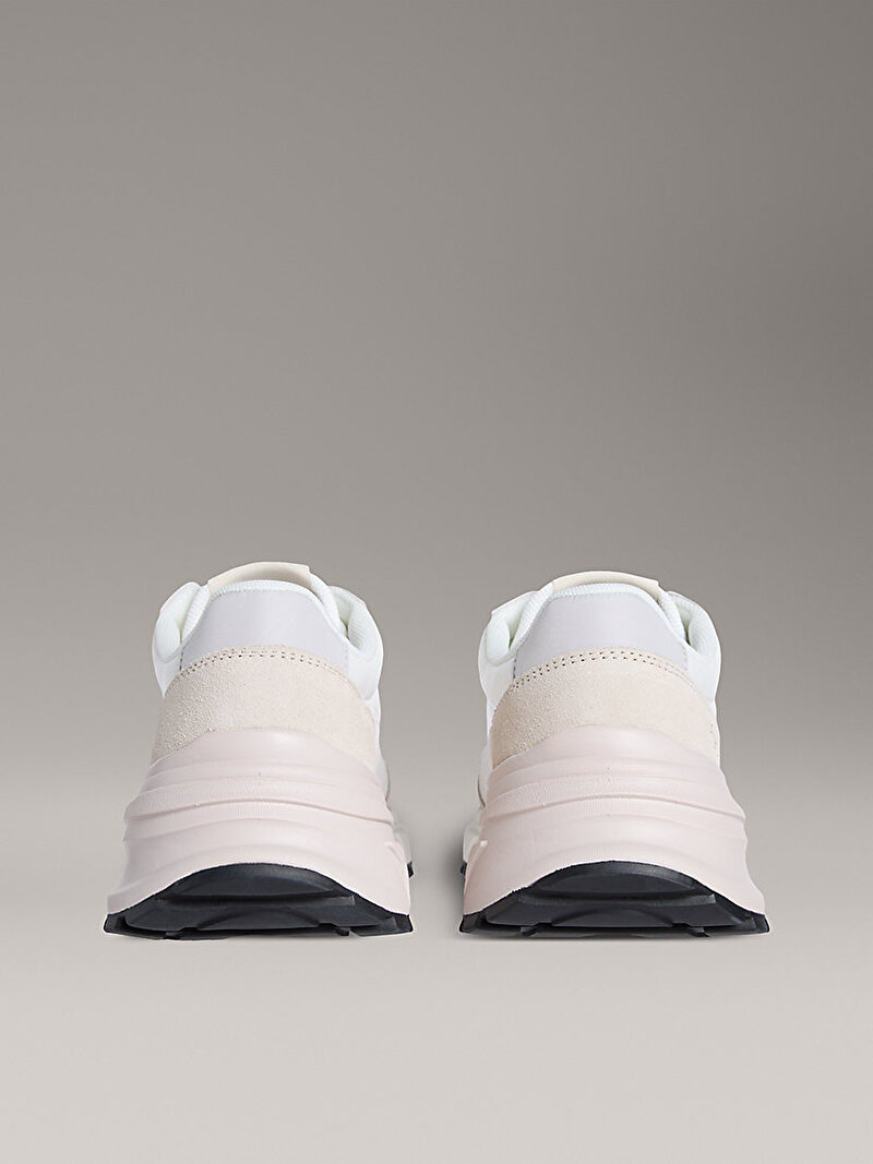 Calvin Klein Beyaz Renkli Kadın Hike Runner Nylon Sneaker
