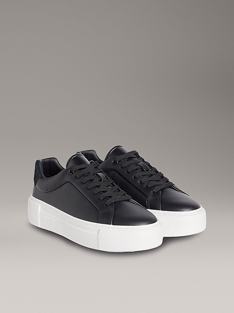 Calvin Klein Siyah Renkli Kadın Cupsole Lace Up Sneaker
