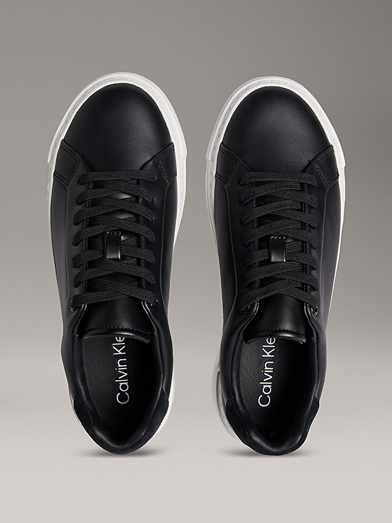 Calvin Klein Siyah Renkli Kadın Cupsole Lace Up Sneaker