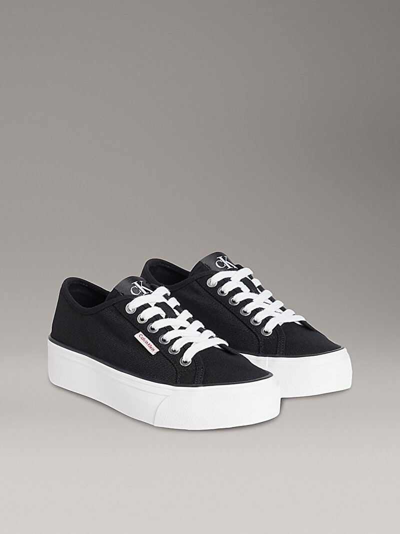 Calvin Klein Siyah Renkli Kadın Vulcanic Flatform Sneaker