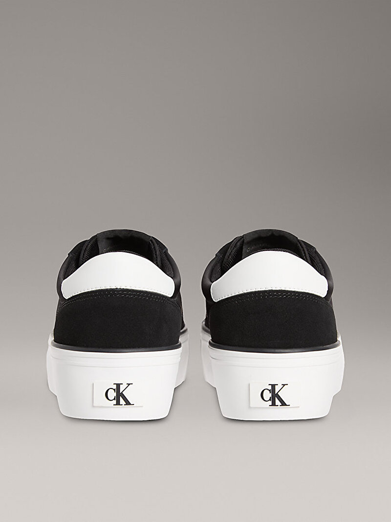 Calvin Klein Siyah Renkli Kadın Vulcanic Flatform Monogram Sneaker