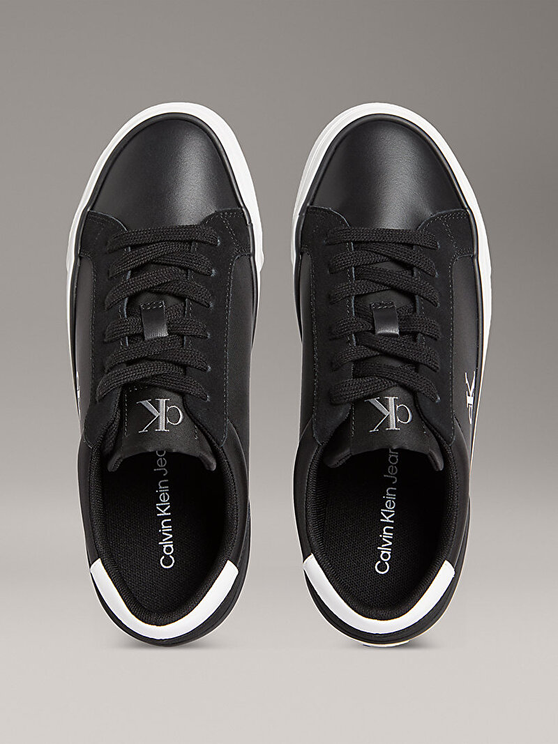 Calvin Klein Siyah Renkli Kadın Vulcanic Flatform Monogram Sneaker